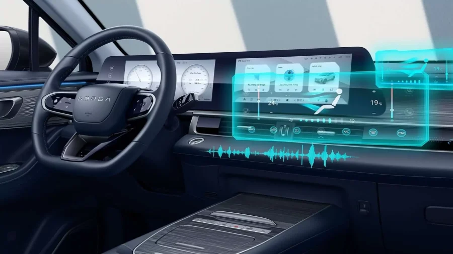 Renting Coches Omoda 51.5 TGDI HEV Pure Gris, Blanco