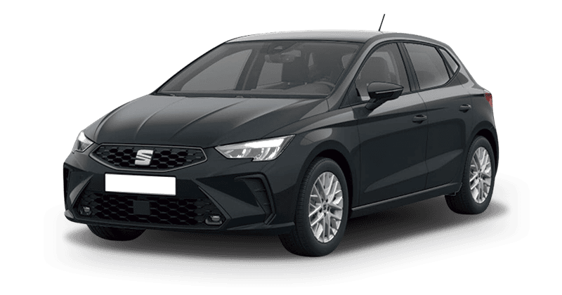 Renting Coches Seat Ibiza1.0 TSI 85kW Style+ Azul Fiord, Blanco