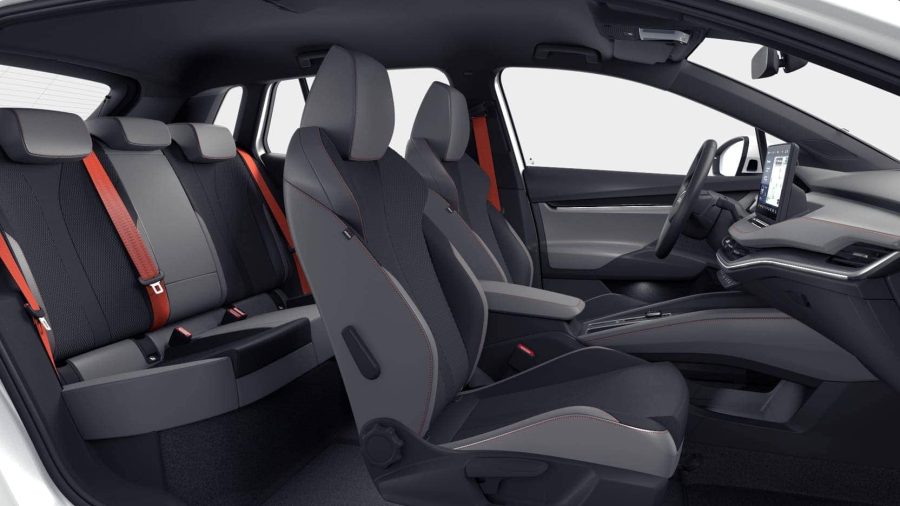 Renting Coches Skoda Elroq85 Blanco Luna
