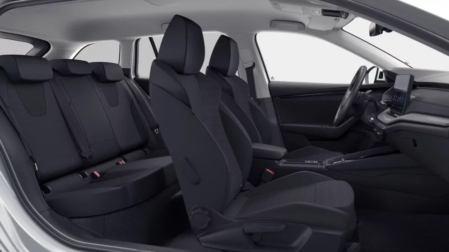 Renting Coches Skoda OCTAVIA Combi2.0 TDI DSG Selection Gris Graphito, Blanco Luna