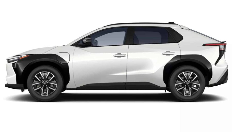 Renting Coches Toyota bZ4X230E 4×2 5P Advance Blanco Perlado