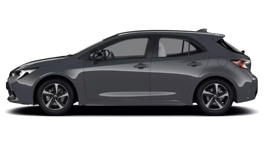 Renting Coches Toyota CorollaHybrid 140 e-CVT 5P Active Gris Trueno