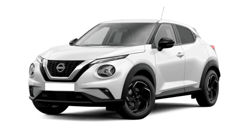 Renting Coches Nissan Juke1.0 DIG-T Acenta Blanco