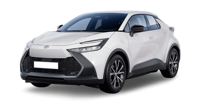 Renting Coches Toyota C-HRHybrid 140 e-CVT 5P Advance Blanco Classic