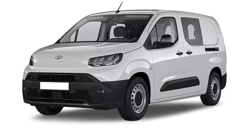 Renting Coches Toyota Proace CityCombi 50kW EV N1 L2 GX Blanco Polar