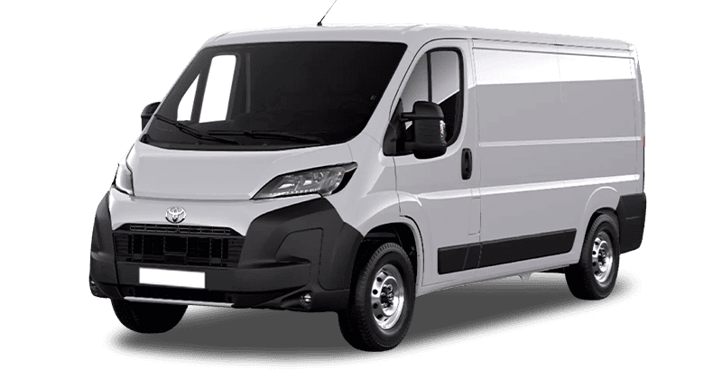 Renting Coches Toyota Proace-MAX 2.2D 88kW 6MT VAN L2 H1 3.3 GX Blanco Polar
