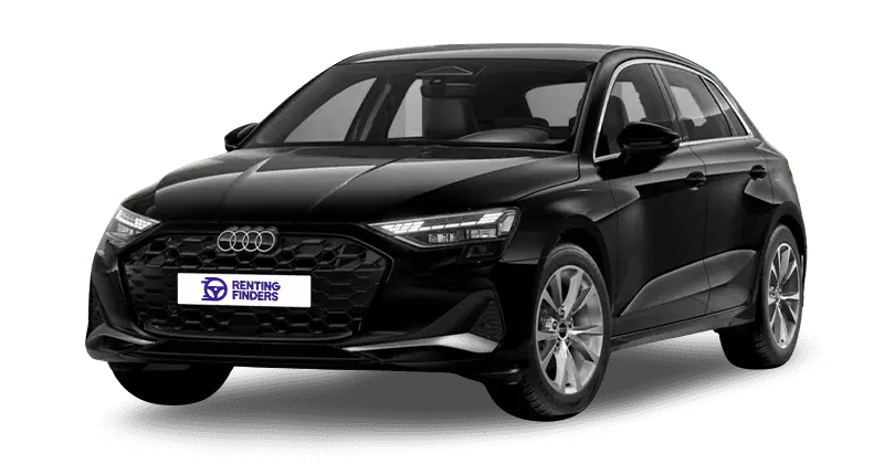 Renting Coches Audi A3 SportbackTFSi 85kW 6vel Advanced Negro