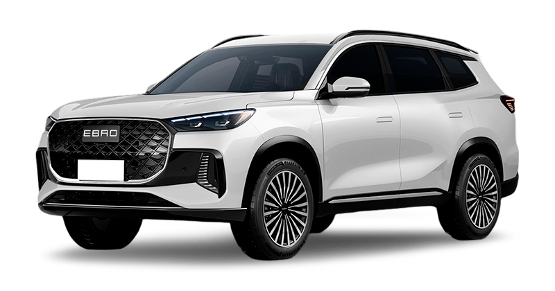 Renting Coches Ebro S8001.5 TGDI PHEV 1DHT Luxury 7 DCT Blanco Khaki, Gris 