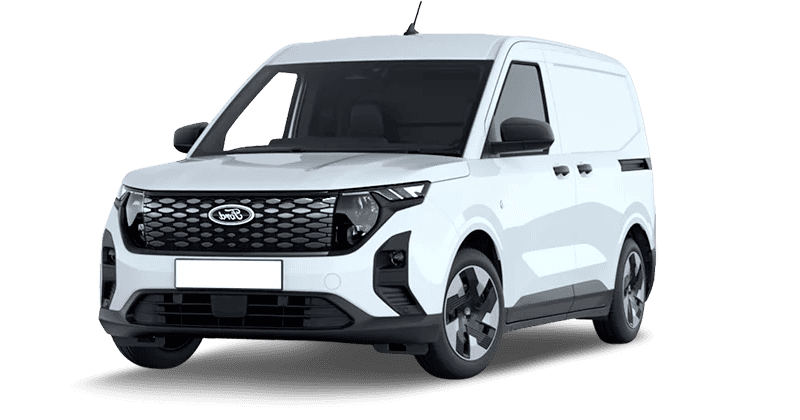Renting Coches Ford TRANSIT COURIER-Van BEV 54kWh 100kW Trend Auto Blanco