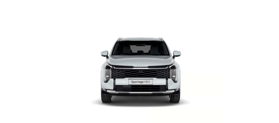 Renting Coches Kia Sportage1.6 T-GDi HEV 176kW Drive 4×2 Cassa White, Lunar Silver