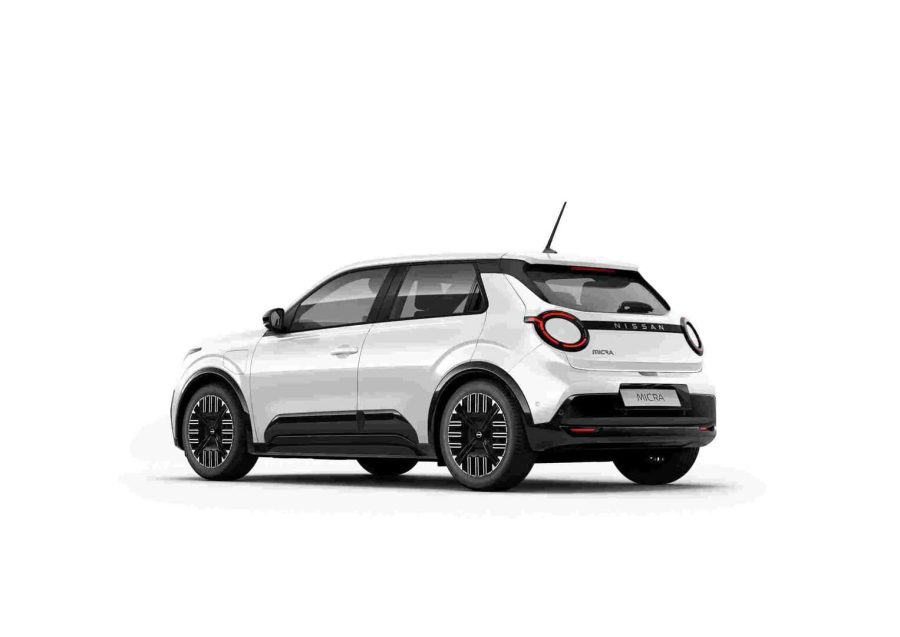 Renting Coches Nissan Micra40 kWh Acenta Moon White