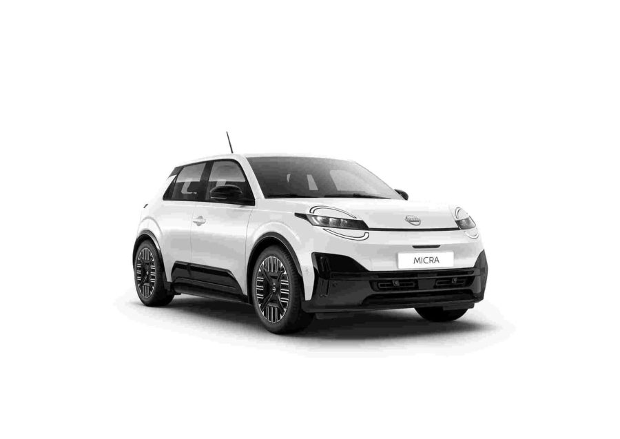 Renting Coches Nissan Micra40 kWh Acenta Moon White