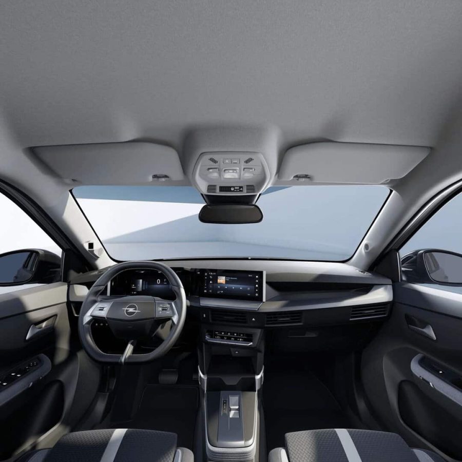 Renting Coches Opel Frontera1.2T XHT Hybrid eDCT6 107kW Ultimate Kristall Silver, Arktis White