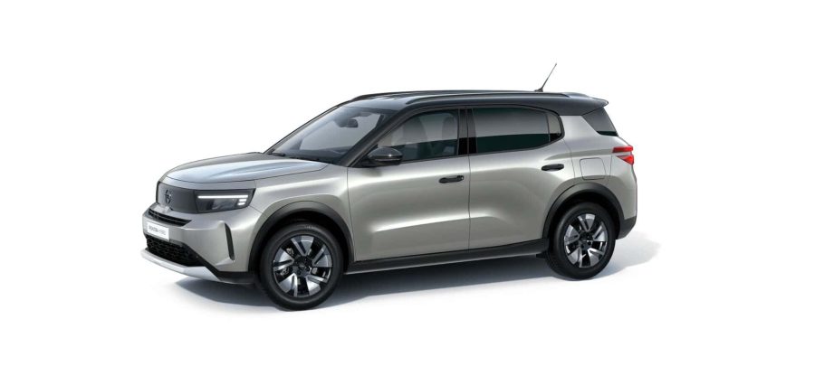 Renting Coches Opel Frontera1.2T XHT Hybrid eDCT6 107kW Ultimate Kristall Silver, Arktis White