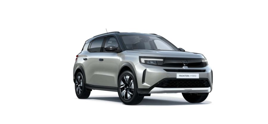 Renting Coches Opel Frontera1.2T XHT Hybrid eDCT6 107kW Ultimate Kristall Silver, Arktis White