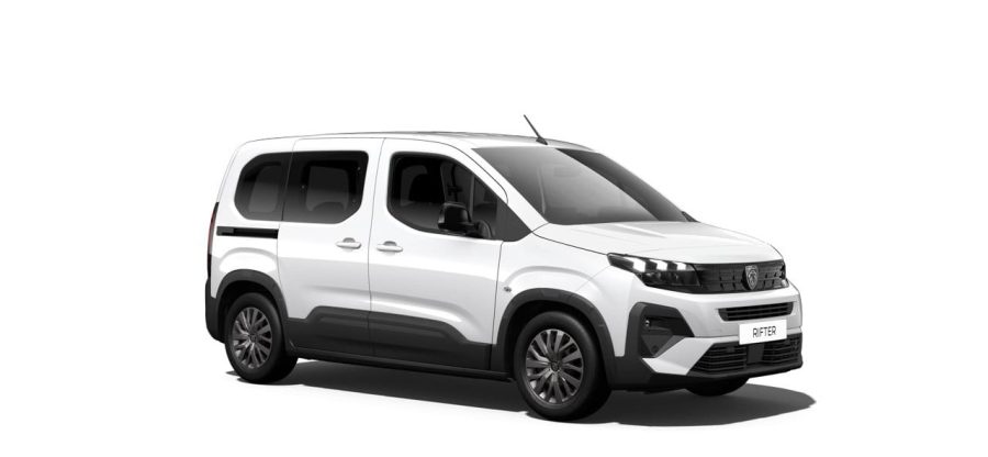 Renting Coches Peugeot RifterActive Business Standard N1 BlueHDi 100 S&S Blanco Kaolin