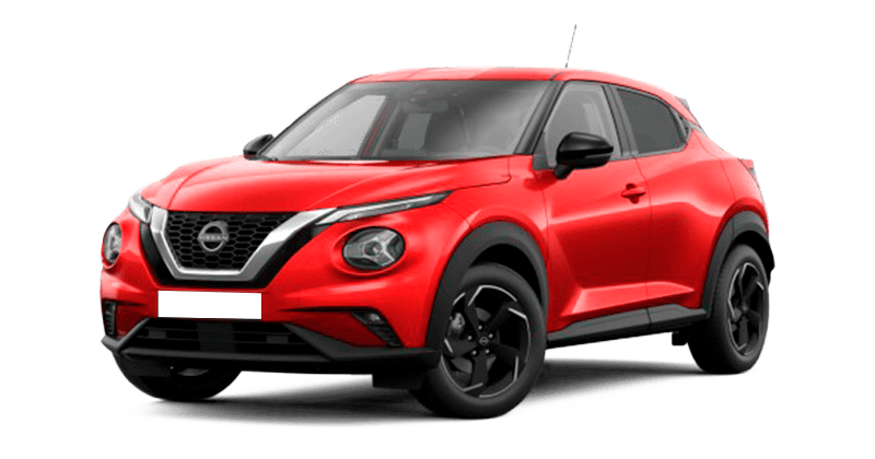 Renting Coches Nissan Juke-1.0 DIG-T Acenta Fuji Sunset, Blanco Perlado