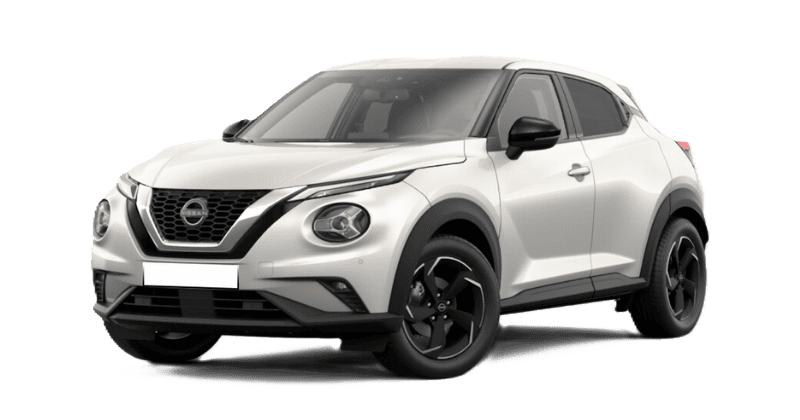 Renting Coches Nissan Juke-1.0 DIG-T Acenta Blanco Perlado, Magnetic Blue, Sapporo White