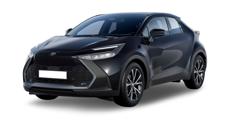 Renting Coches Toyota C-HRHybrid 140 e-CVT 5P Advance Negro Azabache