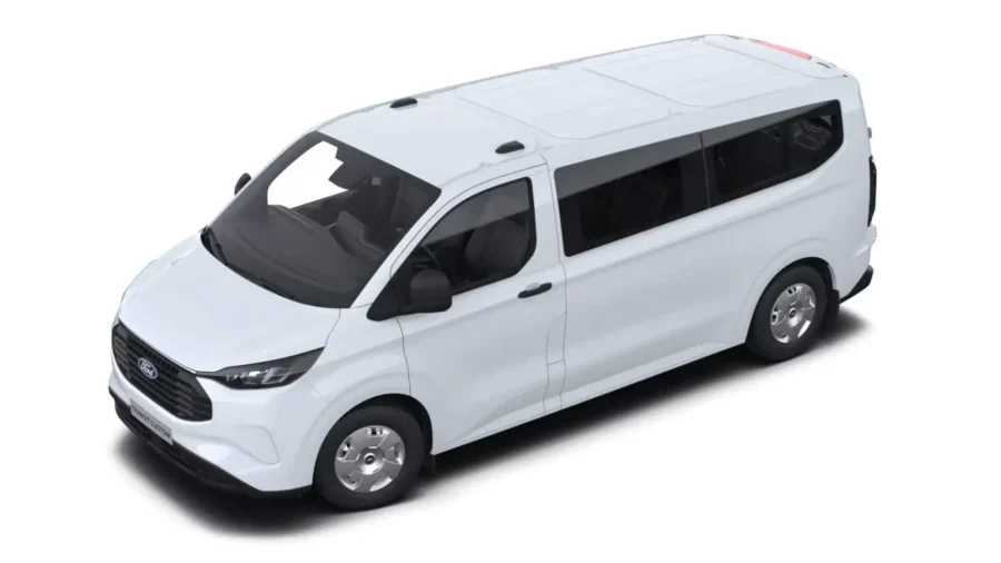 Renting Coches Ford TransitCustom Kombi 2.5 Duratec PHEV 340 L2 Auto. Trend Blanco