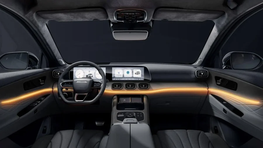 Renting Coches Jaecoo 8Exclusive Blanco Aura, Gris Artemis, Crystal Black
