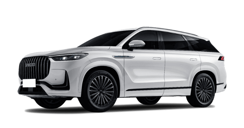Renting Coches Jaecoo 8Exclusive Blanco Aura, Gris Artemis, Crystal Black