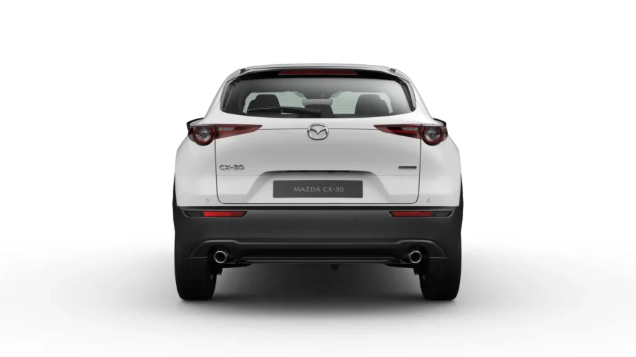 Renting Coches Mazda CX-302.5 e-Skyactiv G MHEV MT Prime-Line Blanco, Soul Red Crystal