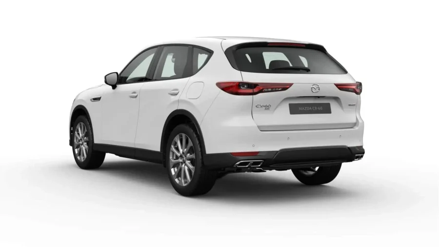 Renting Coches Mazda CX-603.3 e-Skyactiv D MHEV 147kW 8AT RWD Exclusive Line Artic White