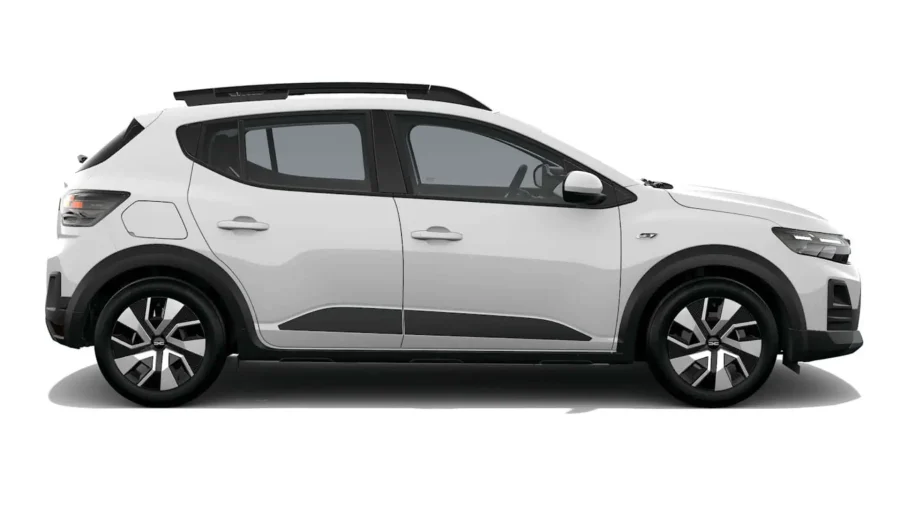 Renting Coches Dacia Sandero StepwayExpression Go 88kW ECO-G Blanco Glaciar