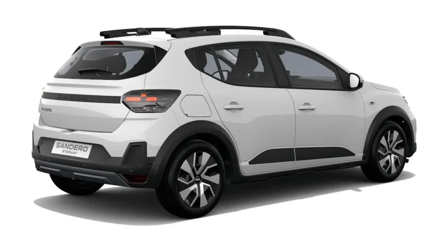 Renting Coches Dacia Sandero StepwayExpression Go 88kW ECO-G Blanco Glaciar