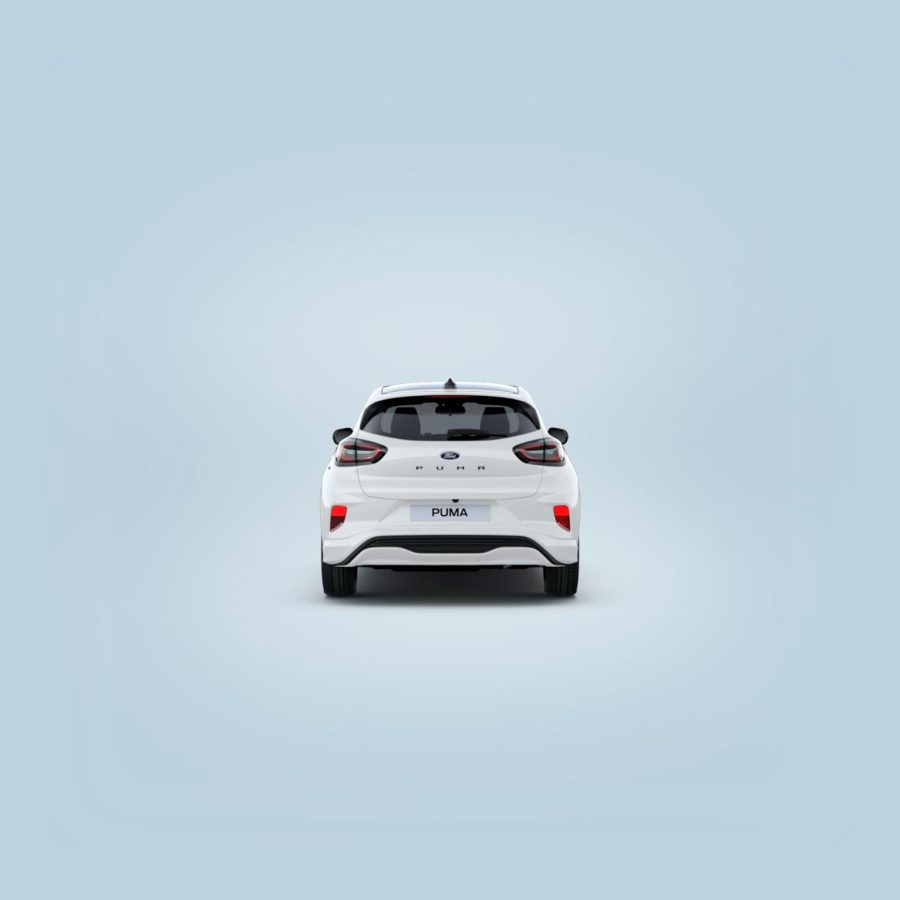 Renting Coches Ford Puma1.0 EcoBoost MHEV ST-Line Blanco, Gris Cactus