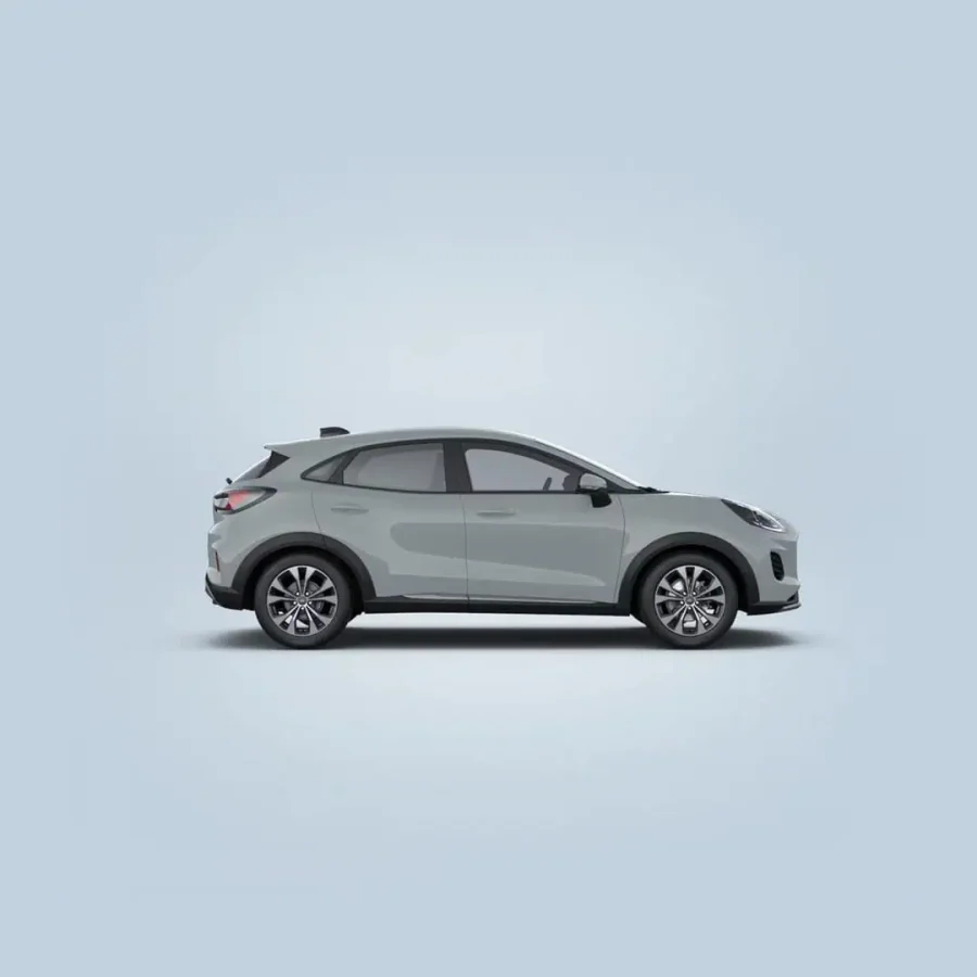 Renting Coches Ford Puma1.0 EcoBoost MHEV Titanium Plata Solar, Gris Cactus, Blanco Frozen, Negro Agate