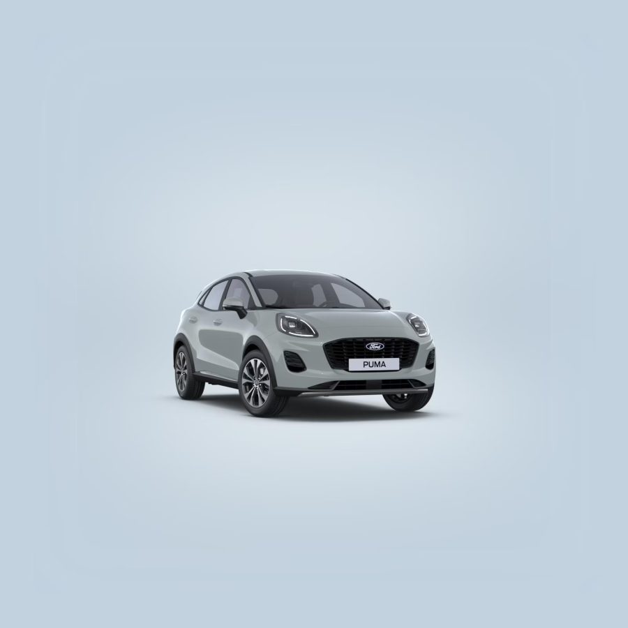 Renting Coches Ford Puma1.0 EcoBoost MHEV Titanium Plata Solar, Gris Cactus, Blanco Frozen, Negro Agate