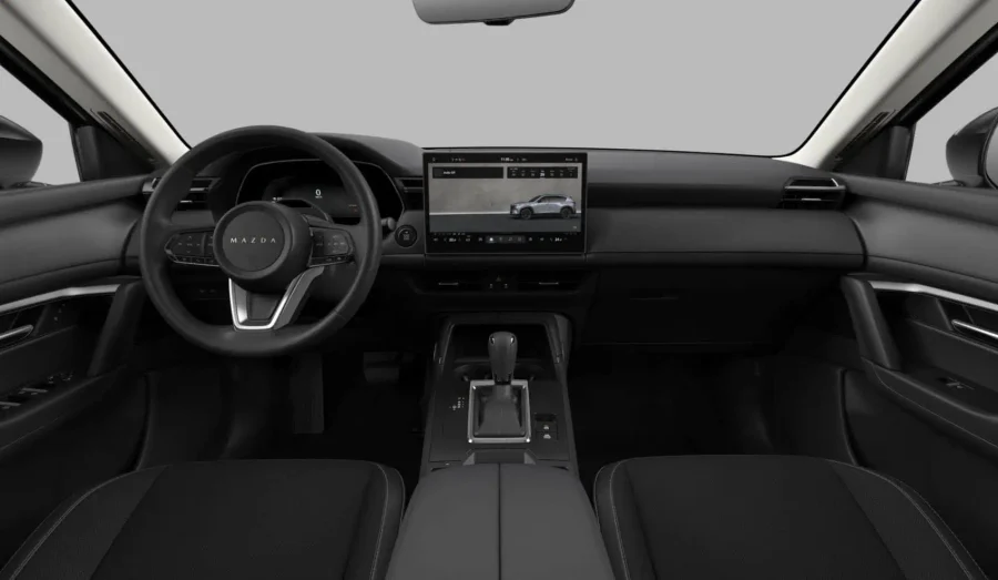 Renting Coches Mazda CX-52.5 e-Skyactiv-G MHEV FWD Aut. Centre-Line Machine Gray, Soul Red Crystal