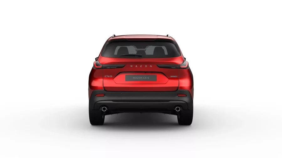 Renting Coches Mazda CX-52.5 Sky MHEV AT FWD Exclusive-Line Soul Red Crystal, Machine Gray