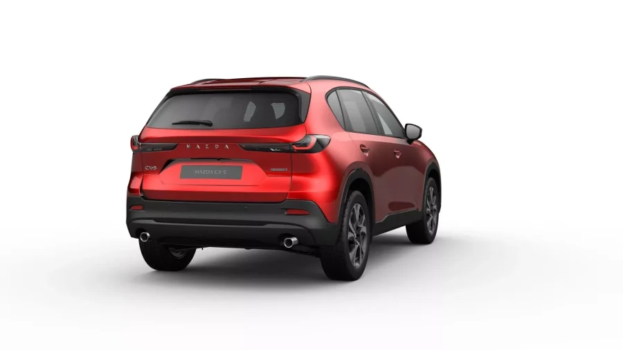 Renting Coches Mazda CX-52.5 Sky MHEV AT FWD Exclusive-Line Soul Red Crystal, Machine Gray