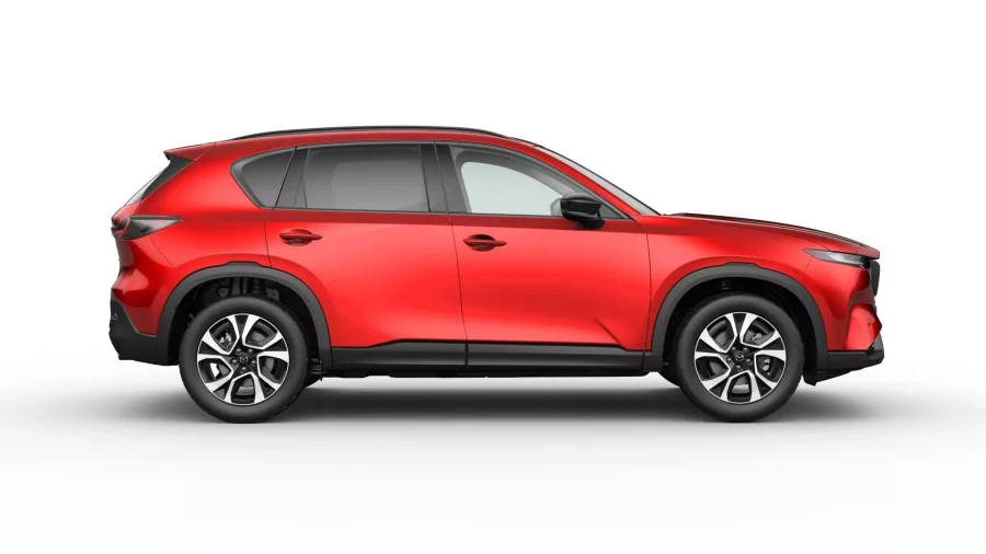 Renting Coches Mazda CX-52.5 Sky MHEV AT FWD Exclusive-Line Soul Red Crystal, Machine Gray