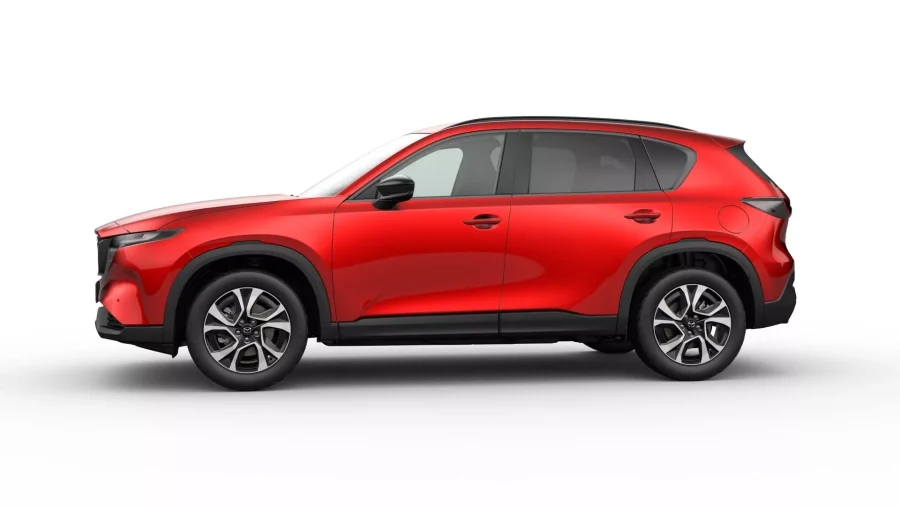 Renting Coches Mazda CX-52.5 Sky MHEV AT FWD Exclusive-Line Soul Red Crystal, Machine Gray