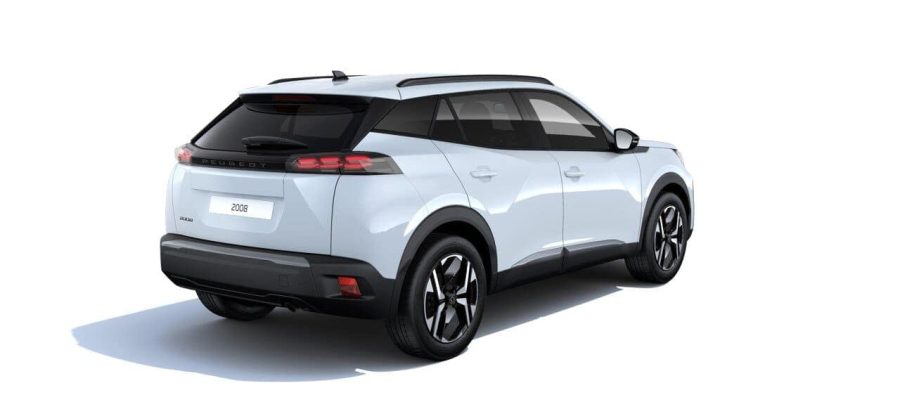 Renting Coches Peugeot 2008Hybrid Allure 110 eDCS6 Blanco Okenite