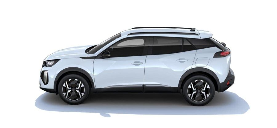 Renting Coches Peugeot 2008Hybrid Allure 110 eDCS6 Blanco Okenite