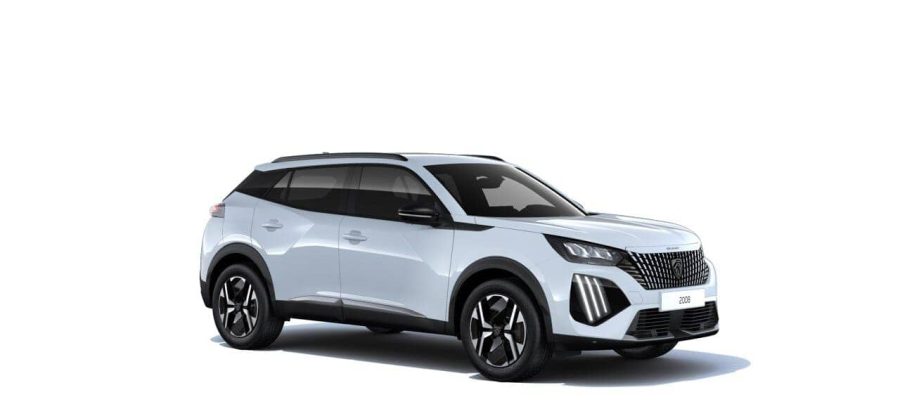 Renting Coches Peugeot 2008Hybrid Allure 110 eDCS6 Blanco Okenite