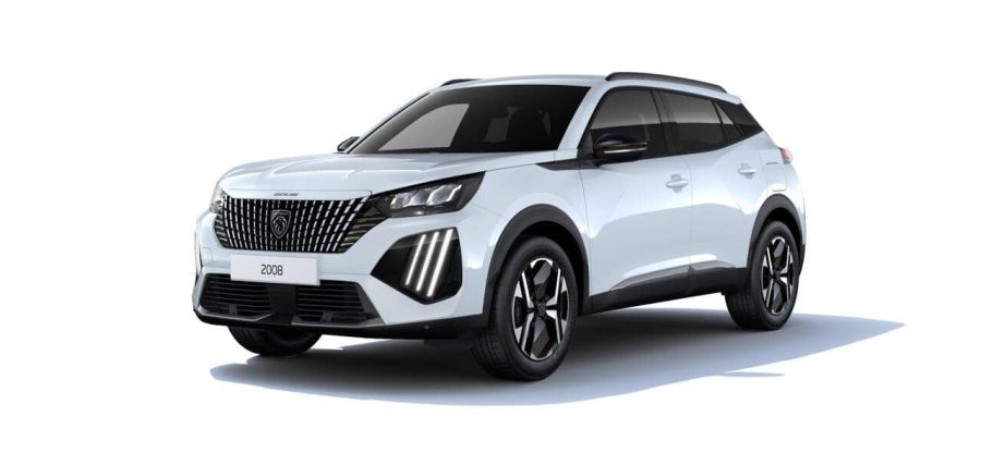 Renting Coches Peugeot 2008Hybrid Allure 110 eDCS6 Blanco Okenite