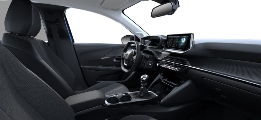 Renting Coches Peugeot 208Allure Gasolina 100 S&S 6 Vel. Man – Turbo Blanco Okenite