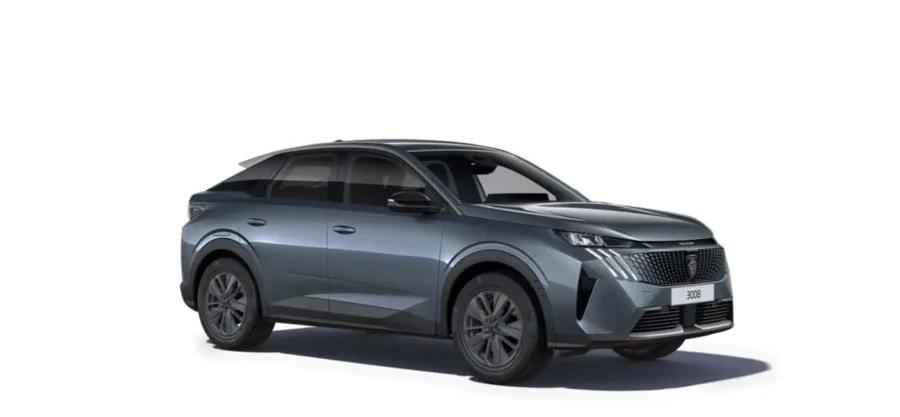 Renting Coches Peugeot 3008Allure Hybrid 145 e-DCS6 Azul Ingaro