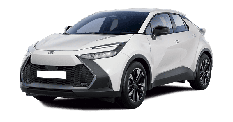 Renting Coches Toyota C-HR-1.8 Advanced Hybrid 140 e-CVT Blanco Classic
