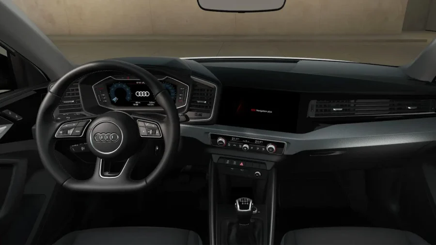Renting Coches Audi A1 Sportback30 TFSI S tronic Adrenalin Blanco Glaciar / Techo Negro
