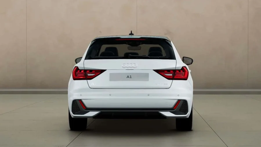 Renting Coches Audi A1 Sportback30 TFSI S tronic Adrenalin Blanco Glaciar / Techo Negro