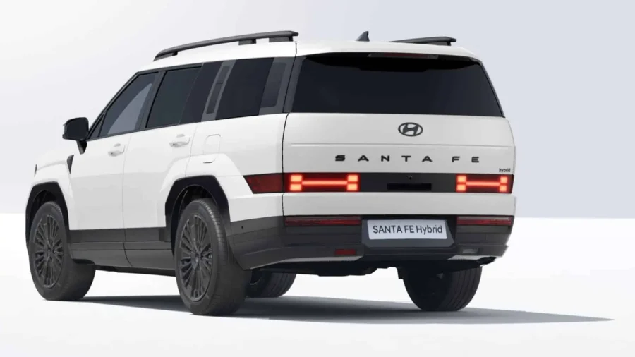 Renting Coches Hyundai Santa Fe1.6 TGDi HEV 4X4 AT Calligraphy Creamy White