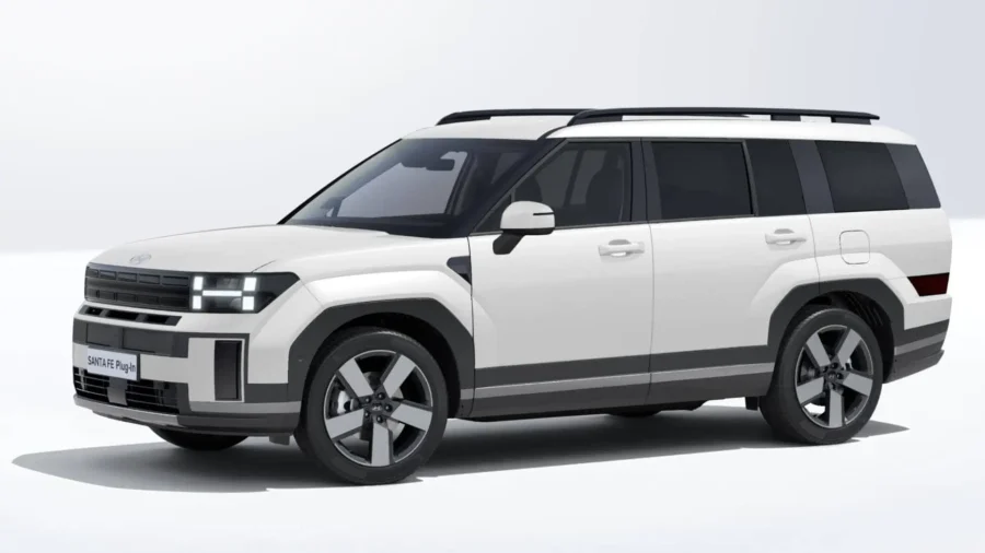Renting Coches Hyundai Santa Fe1.6 TGDi PHEV 4X4 AT Style Creamy White