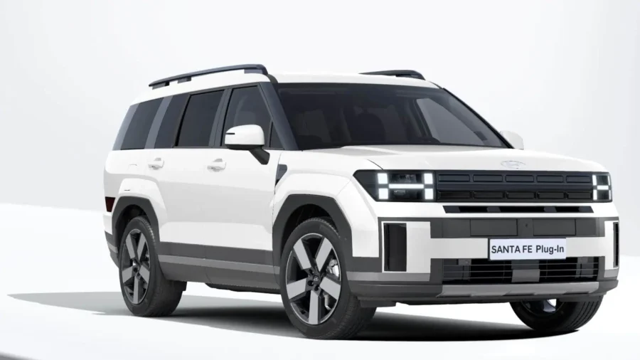 Renting Coches Hyundai Santa Fe1.6 TGDi PHEV 4X4 AT Style Creamy White